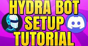 How to Add and Use Hydra Bot in Discord Server (Music Bot Setup)