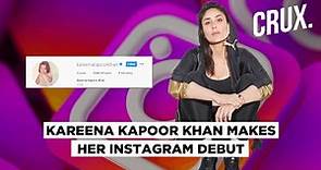 Kareena Kapoor Khan makes her Instagram debut