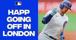 Makin' it Happ-en in London!! Ian Happ crushes two homers in the first game of the London Series!