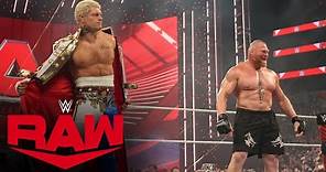 The entire Cody Rhodes-Brock Lesnar-Roman Reigns saga: Raw highlights, April 3, 2023