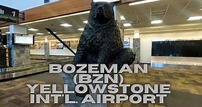 Airport Tour - BZN - Bozeman Yellowstone International Airport | 4K