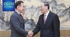 El vicepresidente chino se reúne con ministro de Exteriores de Mongolia