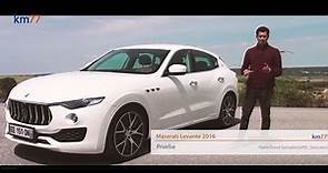 Maserati Levante 2016 - Prueba (test) | km77.com