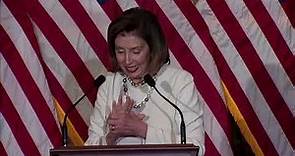 Nancy Pelosi's portrait unveiled at the Capitol
