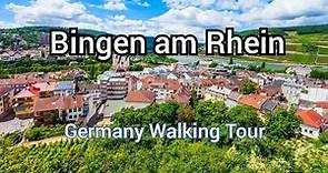 Bingen City (Bingen am Rhein) | Walking Tour | Germany | Summer 2022