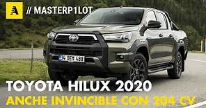 Toyota HILUX pickup 2020 | 204 CV per il nuovo motore 2.8l. Anche INVINCIBLE