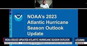 NOAA releases updated hurricane season forecast