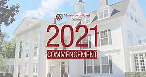 2021 Morristown-Beard School Commencement