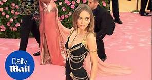 Lily-Rose Depp commands attention in black gown at Met Gala