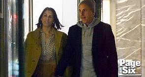 Matt Lauer and girlfriend Shamin Abas hold hands on NYC date night