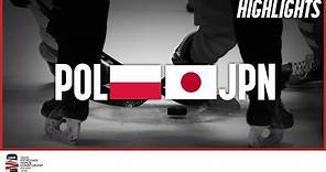 Highlights | Poland vs. Japan | 2022 IIHF Ice Hockey World Championship | Division I Group B