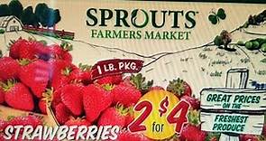 Sprouts Grocery Sales Ad || California Food Prices