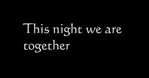 Billy Joel This Night lyrics