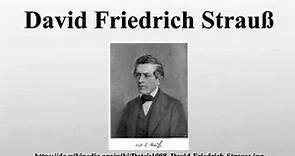 David Friedrich Strauß