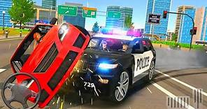 Course poursuite en voiture de police - Simulateur de flic - jeux Android gratuit