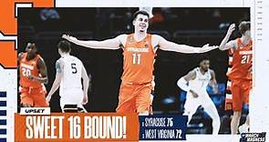 Syracuse vs. West Virginia - Second Round NCAA tournament extended highlights