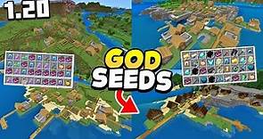 🔥 [TOP 5 GOD SEEDS] Best Seeds for Minecraft 1.20 Bedrock (xbox, Android, ios, ps5, pc)
