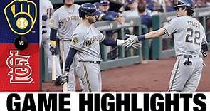 Brent Suter shuts down the Cardinals in 3-0 win | Brewers-Cardinals Game 1 Highlights 9/25/20