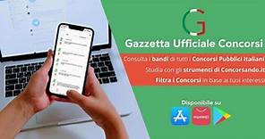 Gazzetta Ufficiale Concorsi – Guida alla consultazione | Concorsando.it