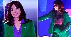 Compararon el look de Cristina Kirchner con el de un personaje famoso