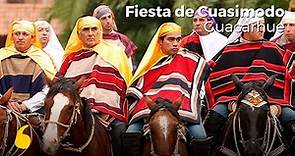 Fiesta de Cuasimodo: Jinetes chilenos ayudan a enfermos