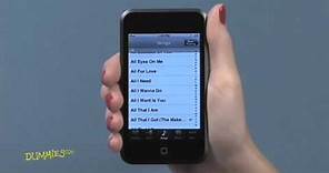 How to Play Music on Your iPod Touch For Dummies