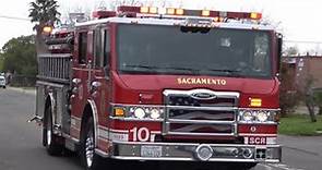 Sacramento Fire Department Response Compilation Part #1