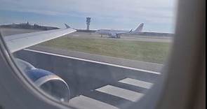 Nouvelair take-off Brussels airport