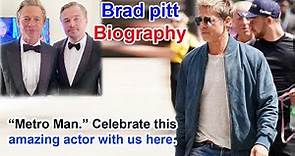 brad pitt biography William Bradley Pitt blockbusters performing and producing films