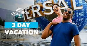 What To Do For A 3 Day Vacation At Universal Orlando Resort