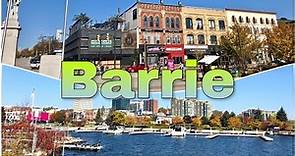 [4K] 🇨🇦 Barrie, Ontario | Downtown | 4K Walking Tour