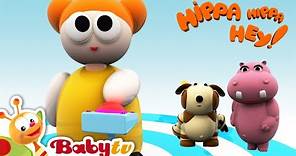 Hippa Hippa Hey 🧩 Fun Puzzle Games for Kids | Cartoons | Toddler Video @BabyTV