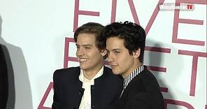 Dylan Sprouse and Cole Sprouse Having fun at 'Five Feet Apart' LA Film Premiere
