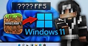 Playing Minecraft on WINDOWS 11