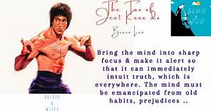 Bruce Lee Tao of Jeet Kune Do Episode 10 | Zen of Bruce Lee | Sayings of a great Martial Artist
