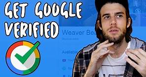 Get verified on google as an artist!!