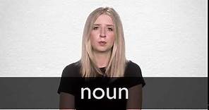 How to pronounce NOUN in British English