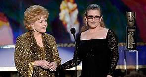 Debbie Reynolds’ Acceptance Speech at 2015 SAG Awards With Carrie Fisher