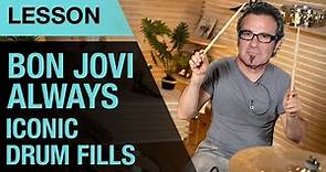 Bon Jovi - Always | Iconic Drum Fills | Tico Torres | Thomann