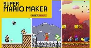 Super Mario Maker (PC & Mobile) With NEW Features | Mod & Fangame Showcase
