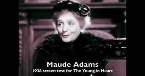 Maude Adams Screen Test (1938)