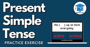 Present Simple Tense Exercise | Grammar Quiz