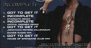 Sisqó - Got To Get It / Incomplete