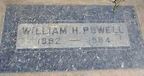 Actor William Powell Grave Son & Wife Graves Desert Memorial Park Palm Springs California USA 2021