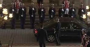 S.M. el Rey recibió en el Palacio Real al Presidente de Italia, Sergio Mattarella