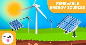 Renewable Energy Sources - Types of Energy for Kids