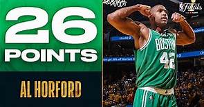 Al Horford Drops 26 PTS & 6 Threes In NBA Finals Debut!