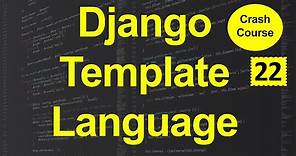 Django Template Language Crash Course (Hindi)