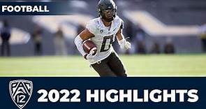 Christian Gonzalez 2022 Oregon Highlights | New England Patriots NFL Draft Pick