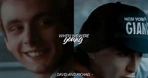 When we were young | David Tennant & Michael Sheen